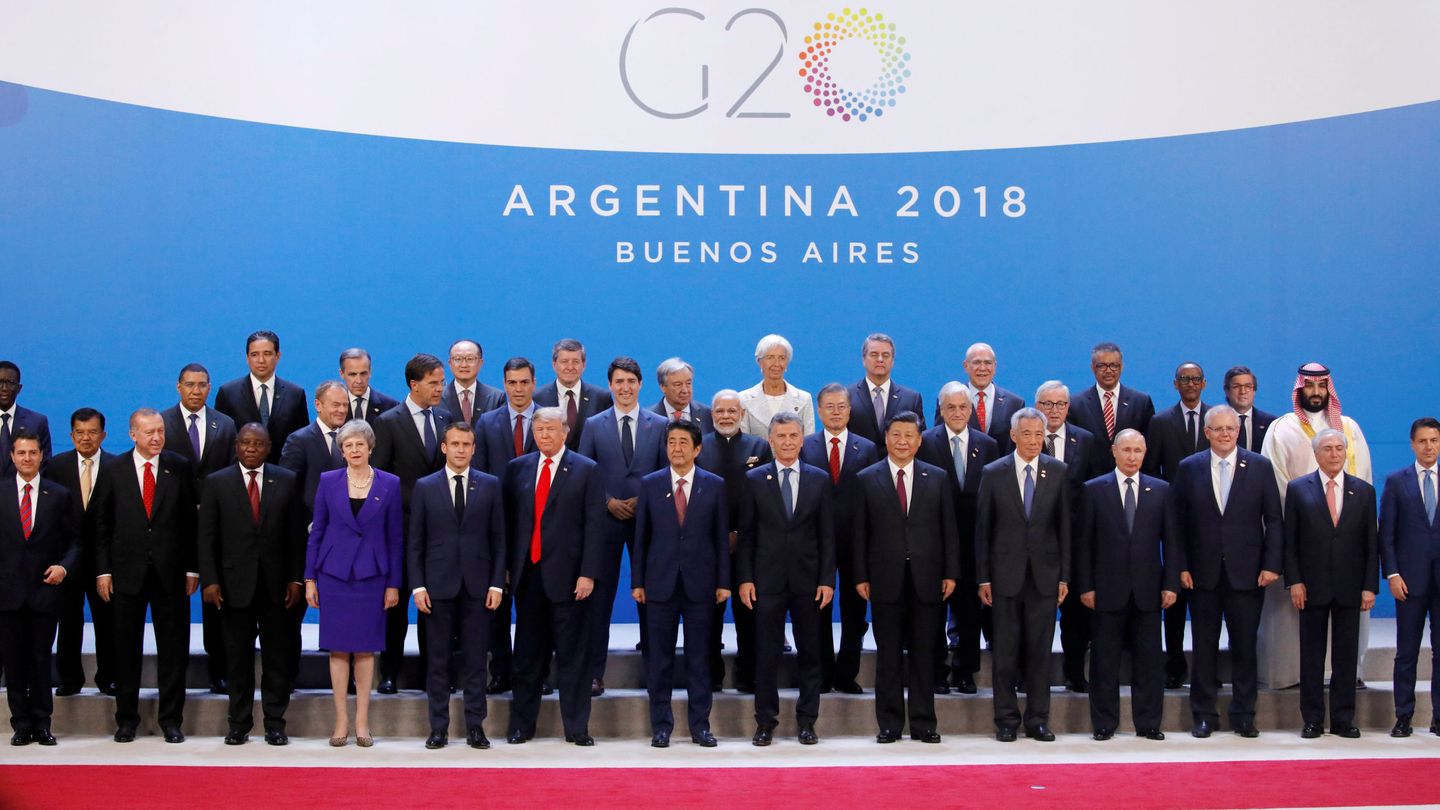 Foto general de los líderes mundiales en el G-20. (Reuters)