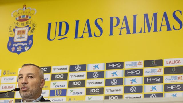 Miguel Ángel Ramírez, presidente de la UD Las Palmas. (EFE)