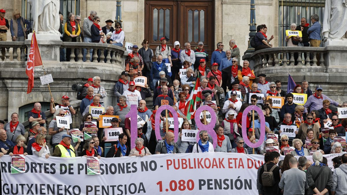 1.080 euros de pensión mínima o por qué a los jubilados vascos no les vale la reforma de Escrivá