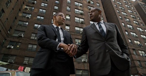 Foto: Los protagonistas de 'El Padrino de Harlem'. (HBO España)