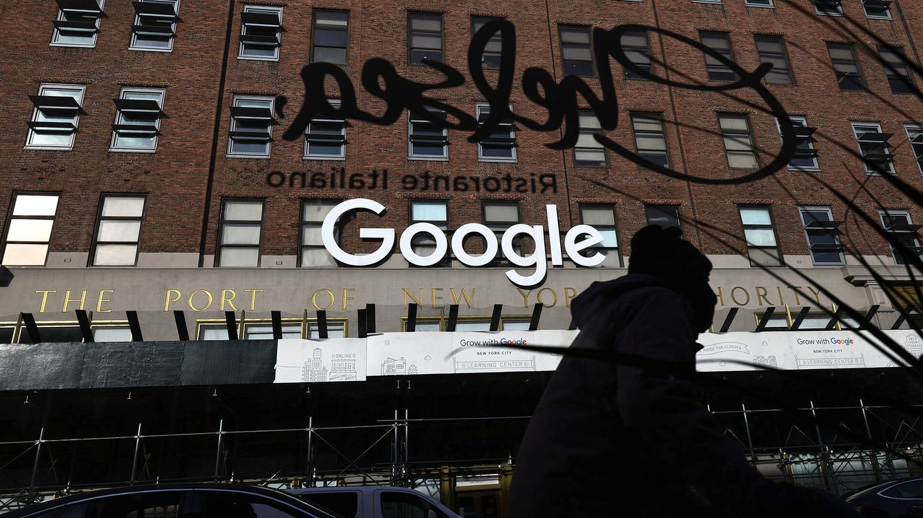 Foto: La sede de Google en Manhattan, Nueva York. (Getty)