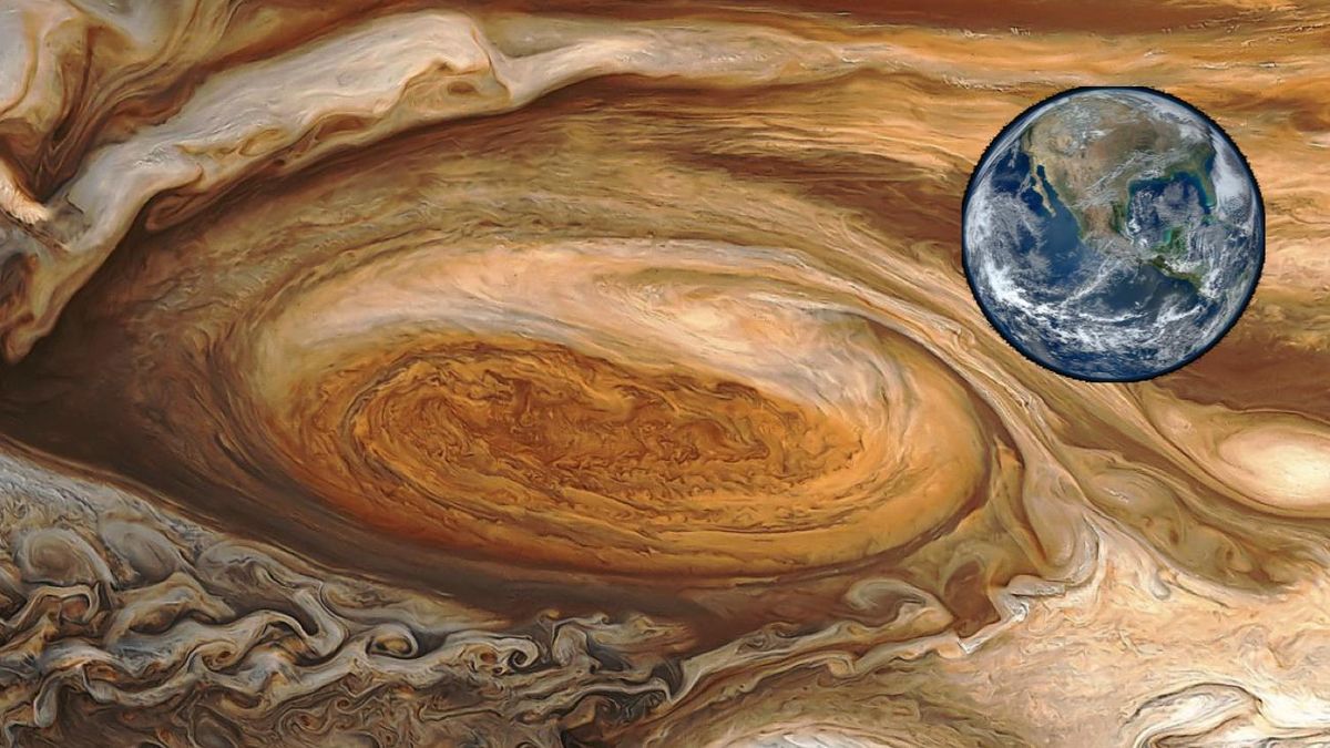 La mayor tormenta conocida está en Júpiter (y es más grande que la Tierra)