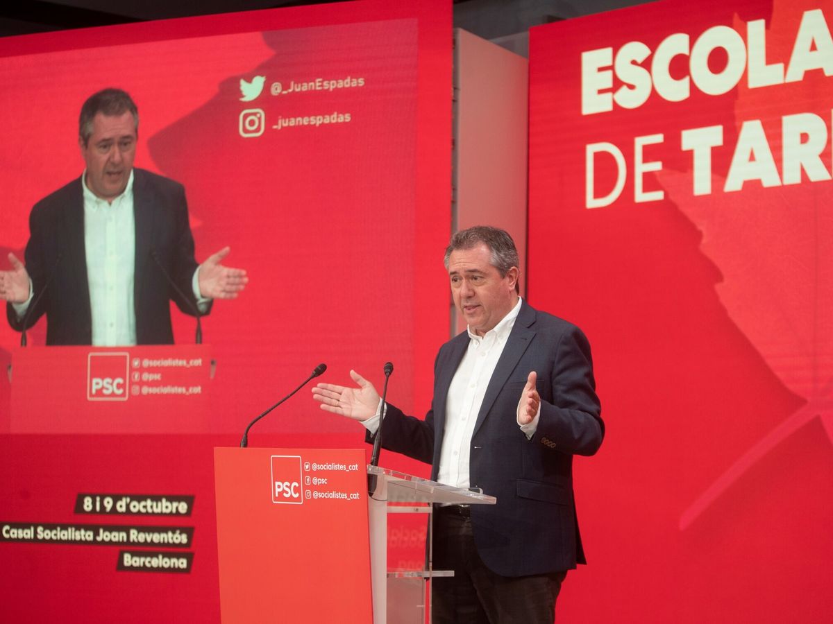 Foto: El secretario general del PSOE andaluz, Juan Espadas. (EFE / Marta Pérez) 