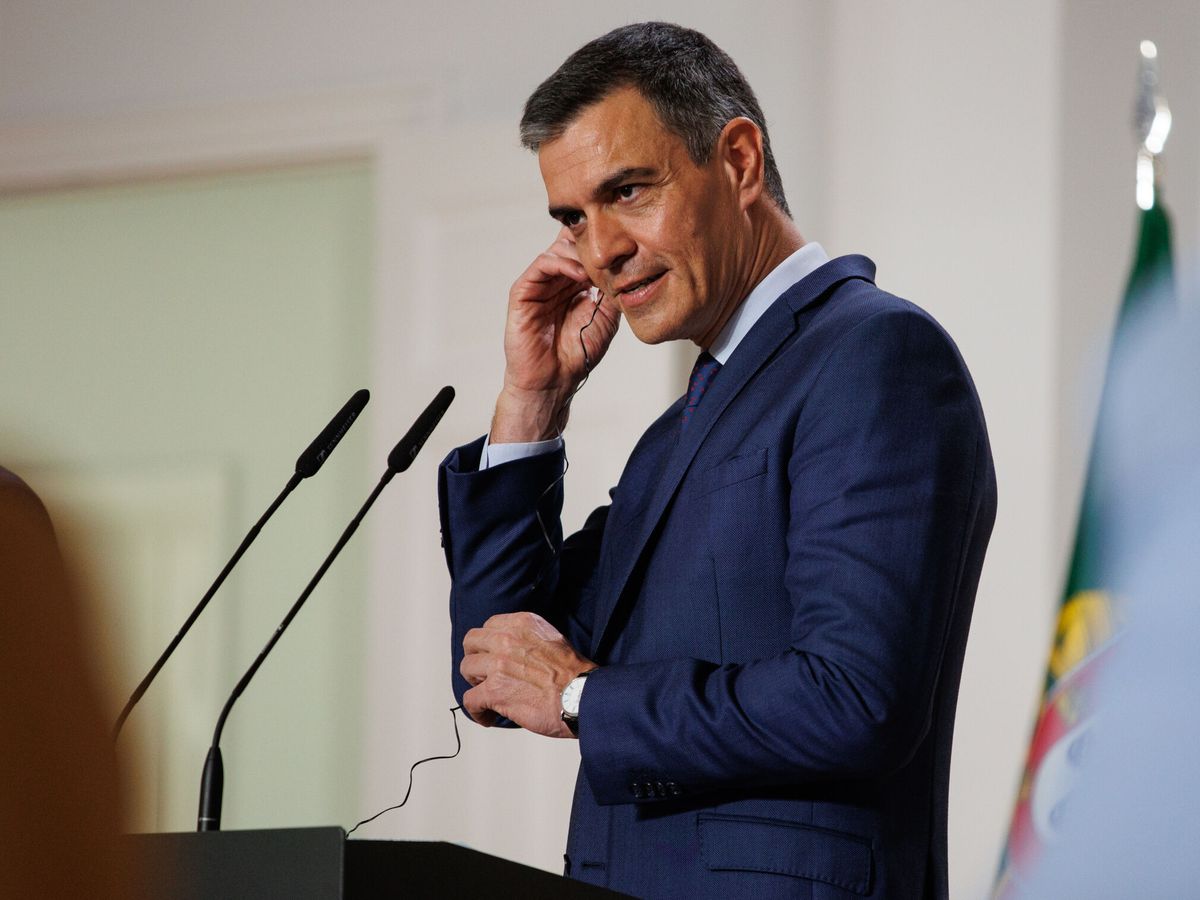 Foto: El presidente del Gobierno, Pedro Sánchez, el pasado 15 de abril. (Europa Press/Alejandro Martínez Vélez)