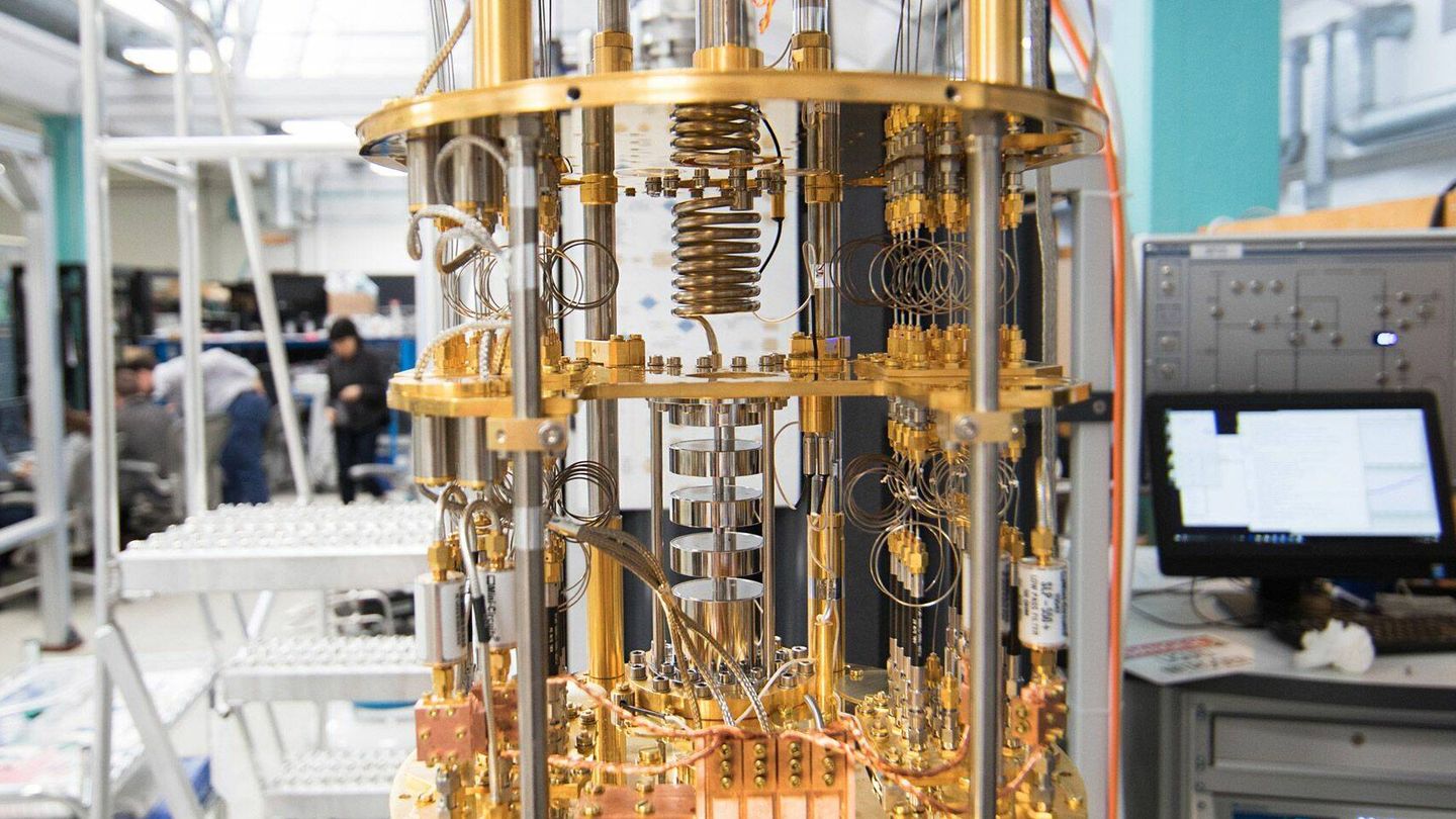 Al contrario que los ordenadores cuánticos como el de la imagen, el nuevo diodo superconductor puede usarse para construir chips para computadoras tradicionales
