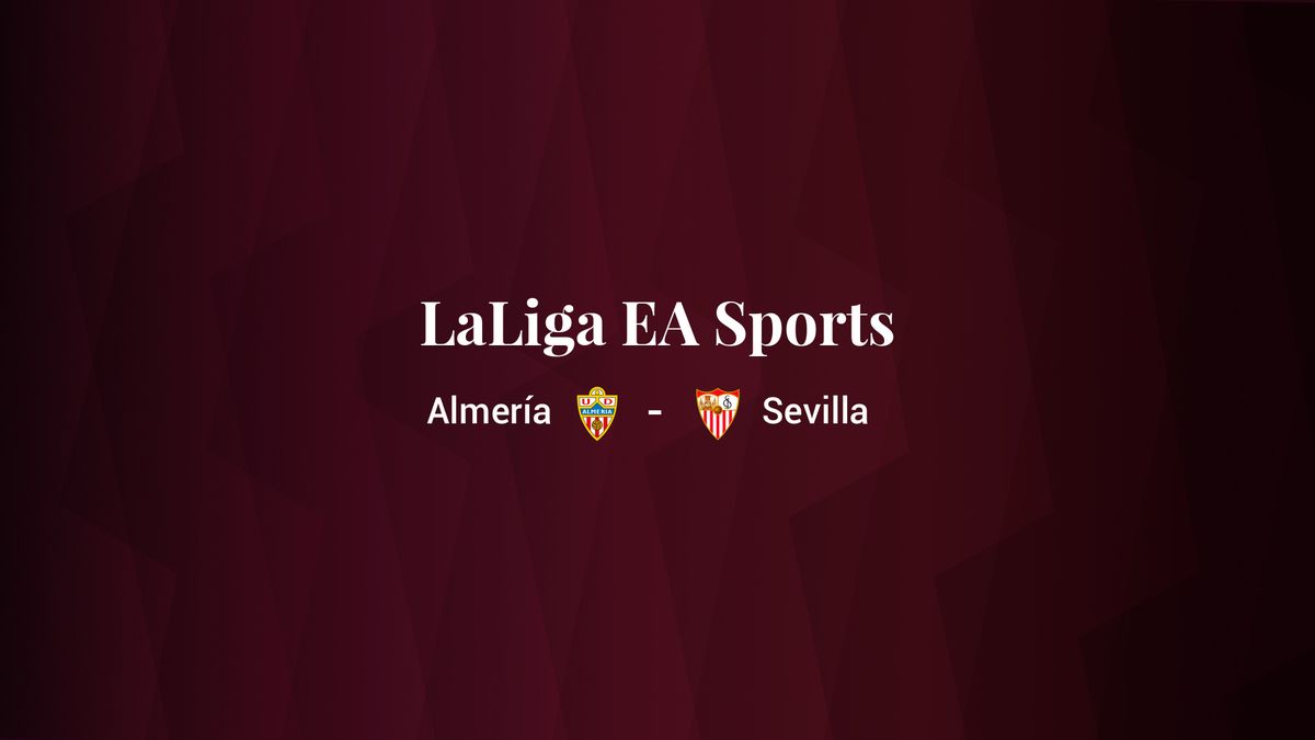 Almería - Sevilla: resumen, resultado y estadísticas del partido de LaLiga EA Sports