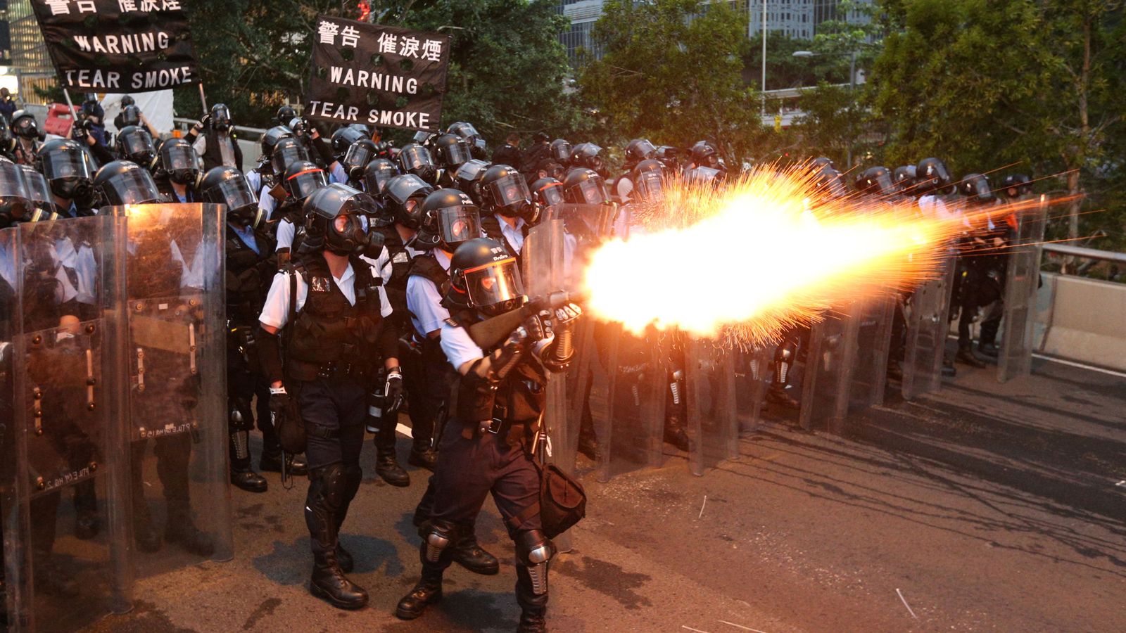 Foto: Protestas en Hong Kong este miércoles. (Reuters)