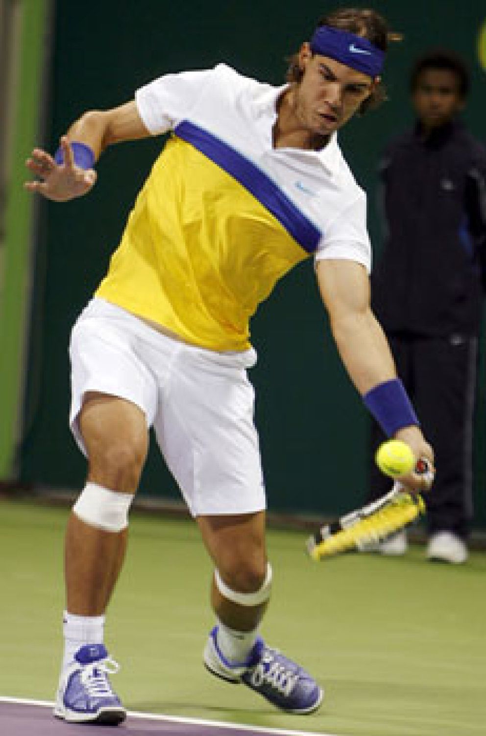 Foto: Rafa Nadal, a cuartos de final tras arrollar a Karol Beck