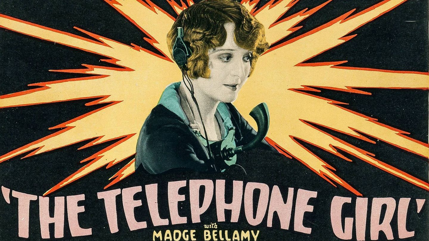 Cartel de la película 'The Telephone Girl'. (Wikipedia)