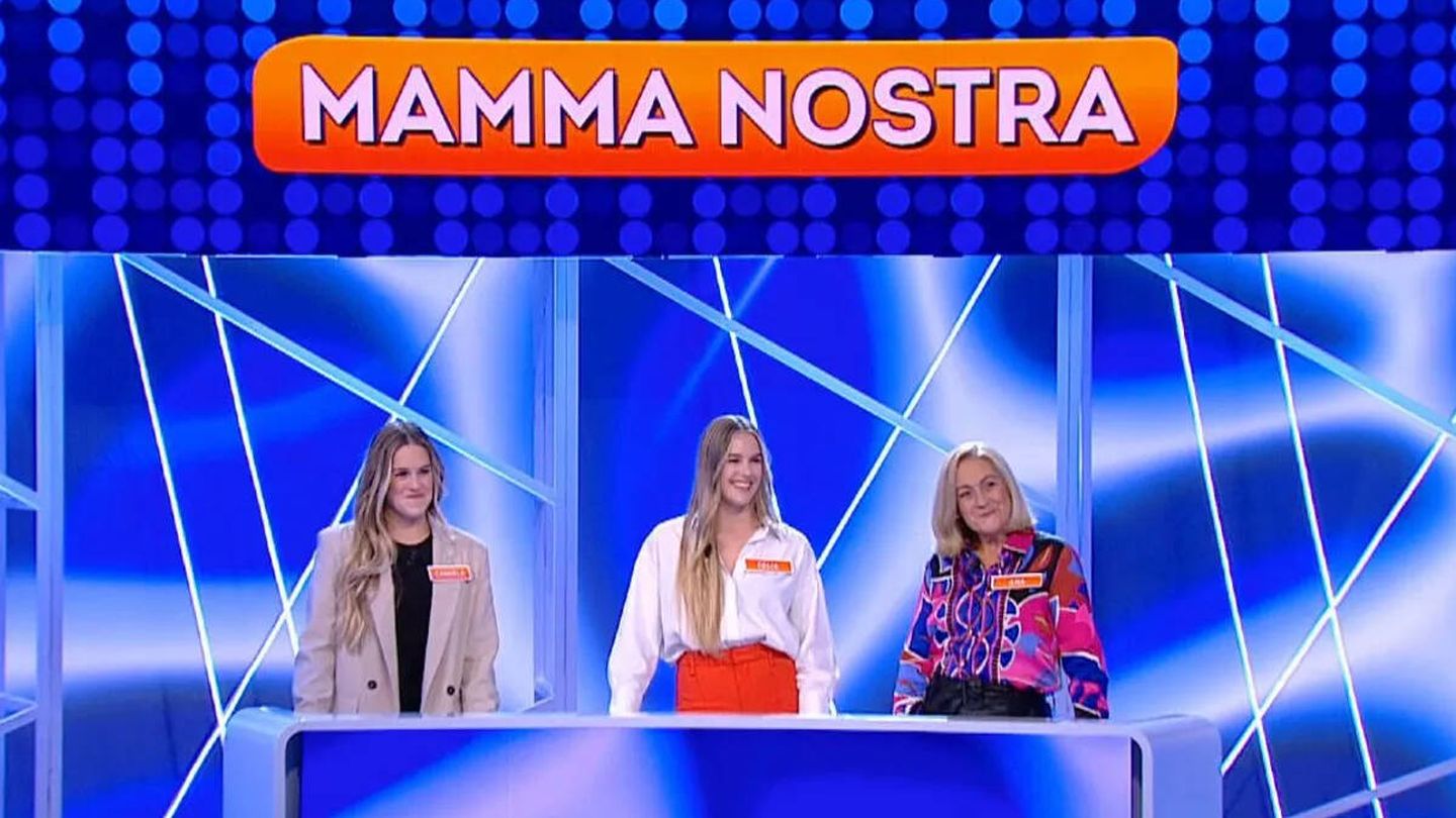 Las 'Mamma Nostra', en 'Reacción en cadena'. (TVE)