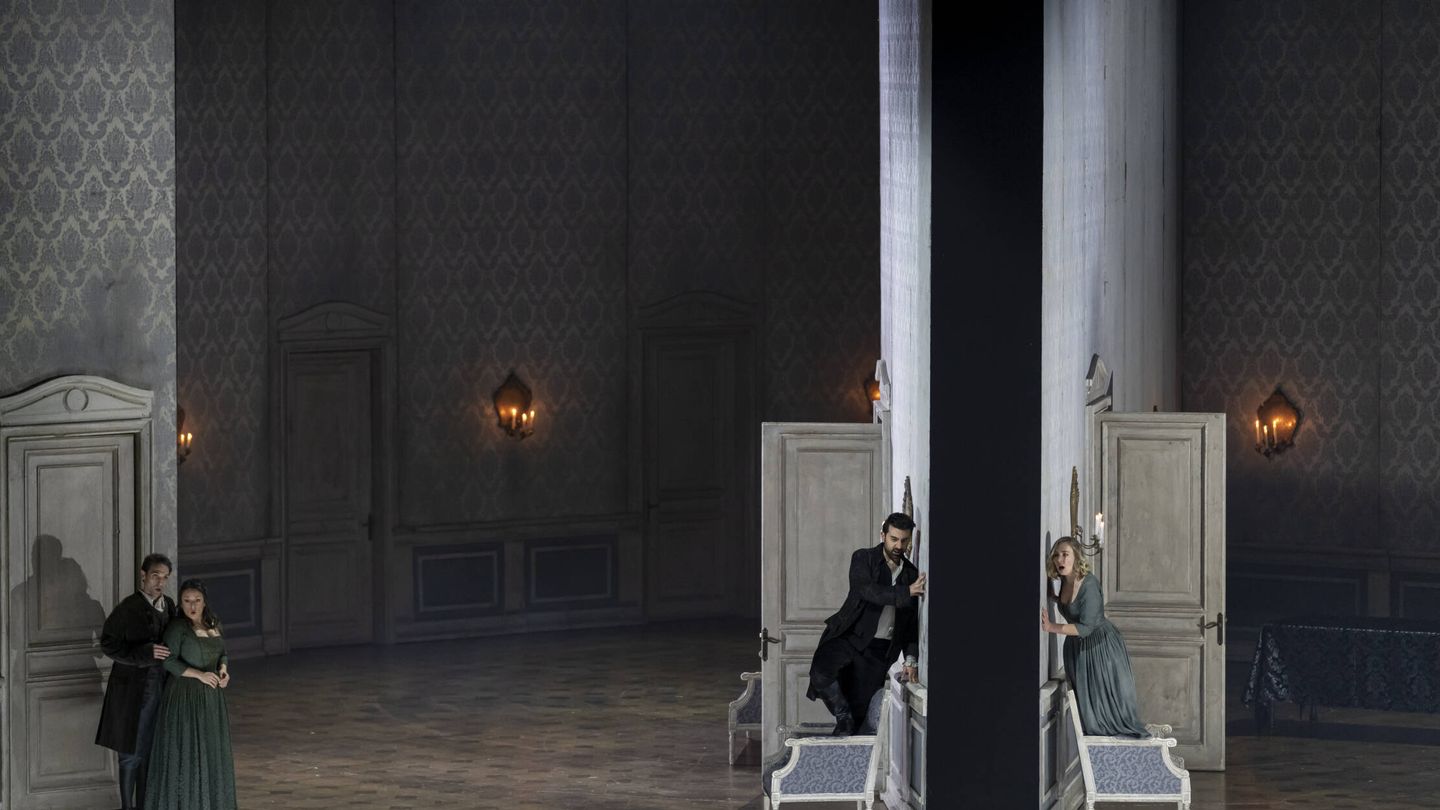 Otro momento del 'Don Giovanni', que se representa en Les Arts. (Miguel Lorenzo/Mikel Ponce)