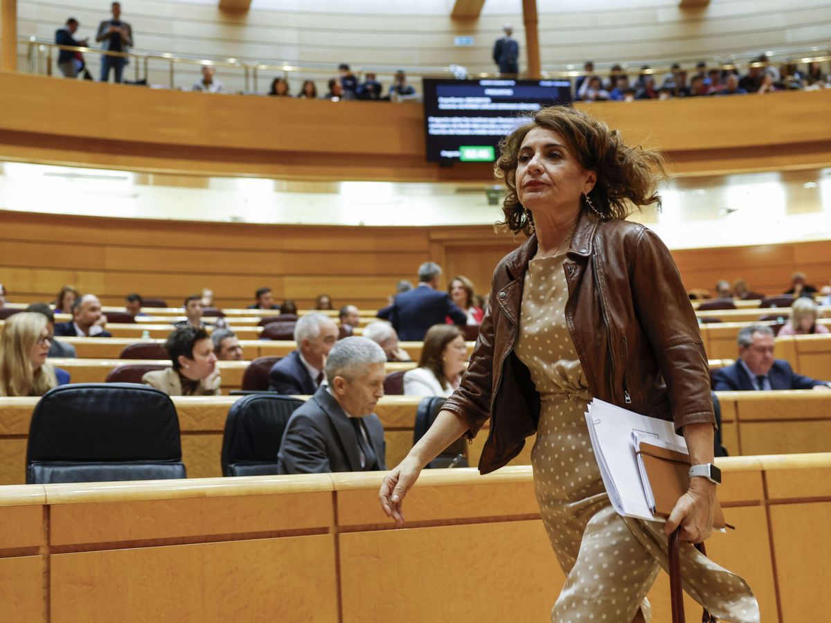 Foto: La vicepresidenta primera, María Jesús Montero. (EFE/Mariscal)
