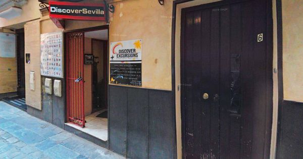 Foto: Sede de la agencia de viajes Discover Excursions en Sevilla, propiedad de Manuel Blanco. (Google)