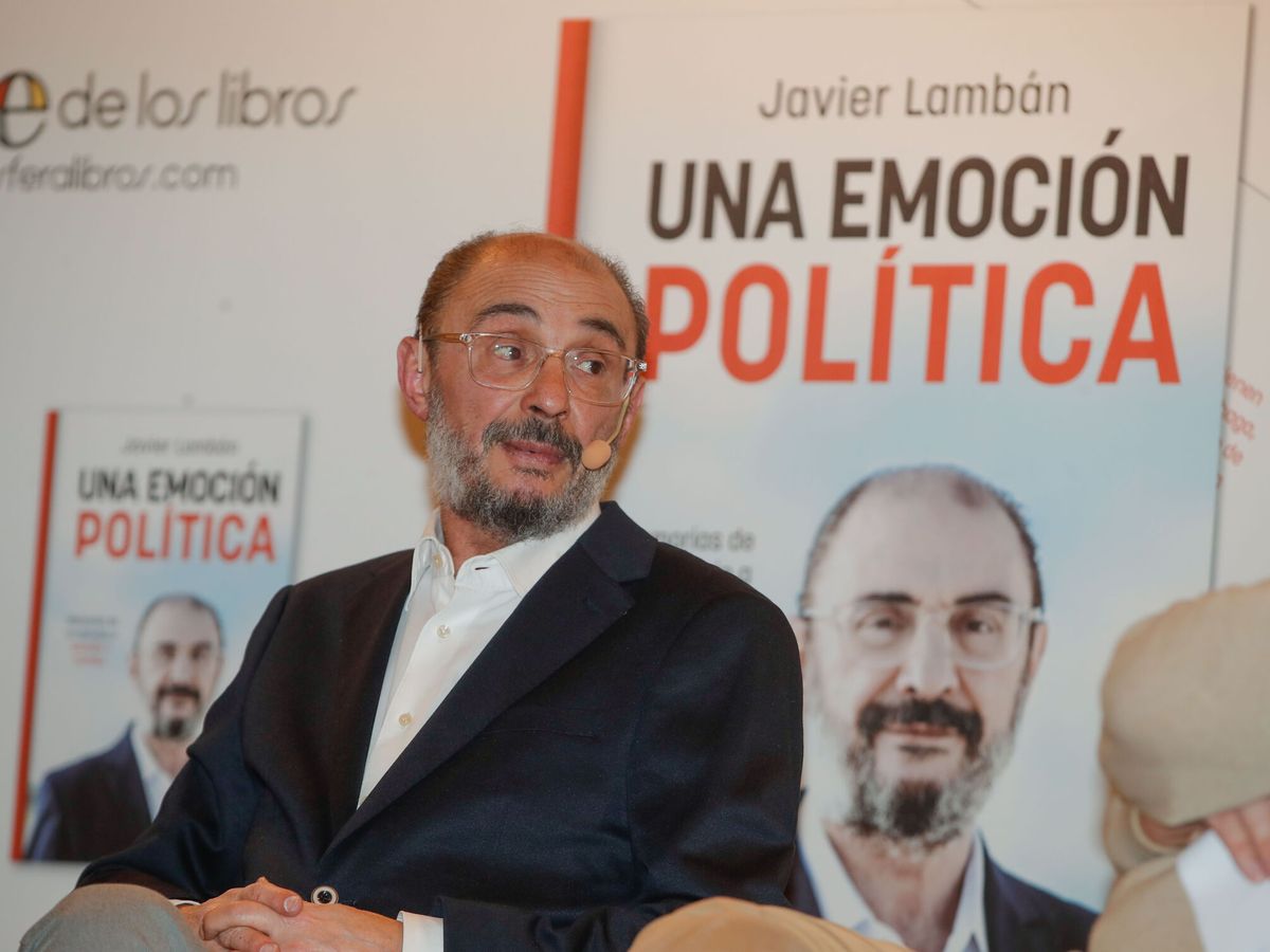 Lambán: "Mis memorias no son un alegato contra Sánchez, pero me subleva que España pueda ser un país fallido"