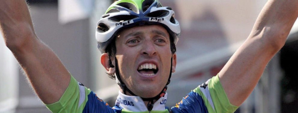 Foto: Bertagnolli ganó la etapa y Basso desafió sin éxito a los mejores