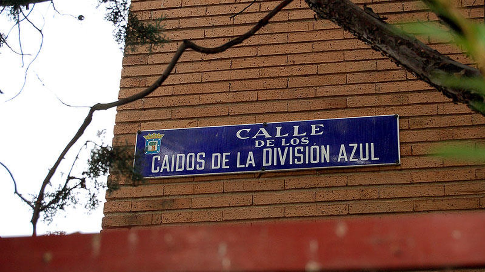 Foto: Calle Caídos de la División Azul, una de las vías que podría desaparecer.