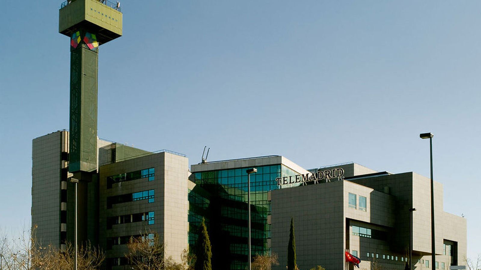 Foto: Imagen del edificio de Telemadrid en Ciudad de la Imagen. (EC)