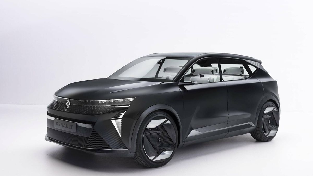 Renault anticipa un futuro SUV con el Scénic Vision: eléctrico con pila de hidrógeno