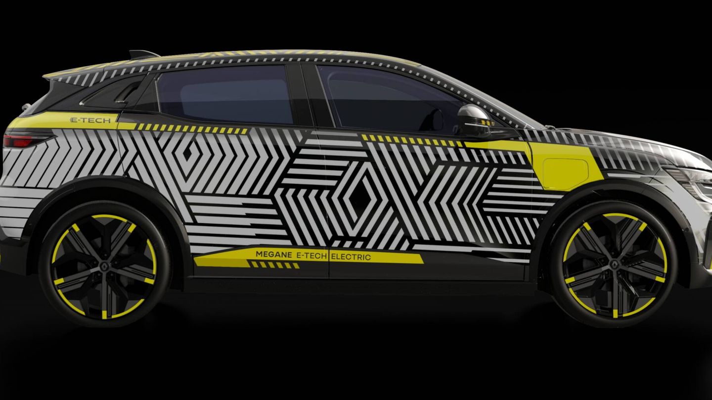 El Renault Mégane E-Tech Electric emplea la nueva plataforma CMF-EV y llegará a los concesionarios en 2022.