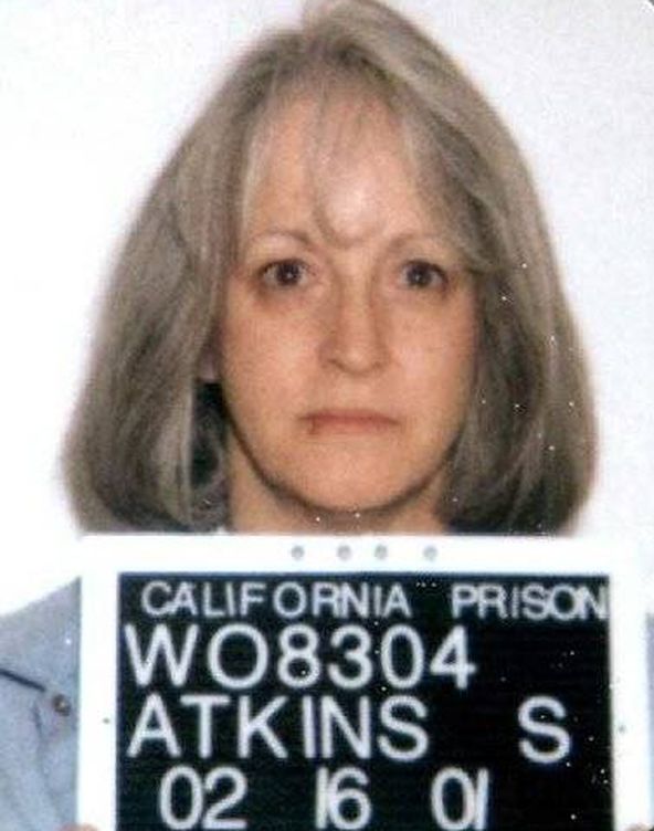 Susan Atkins en una foto tomada en la prisión de California, en 2001. (C.C.)