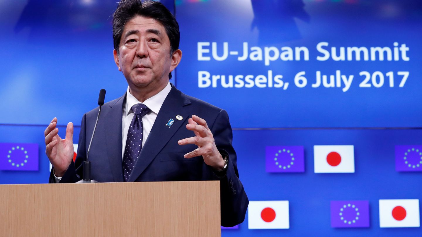Shinzo Abe, el primer ministro japonés. (Reuters)