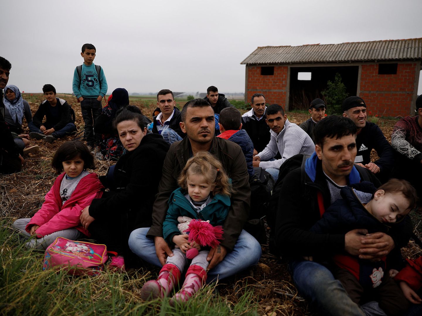 Refugiados sirios en un campamento de Grecia | Reuters