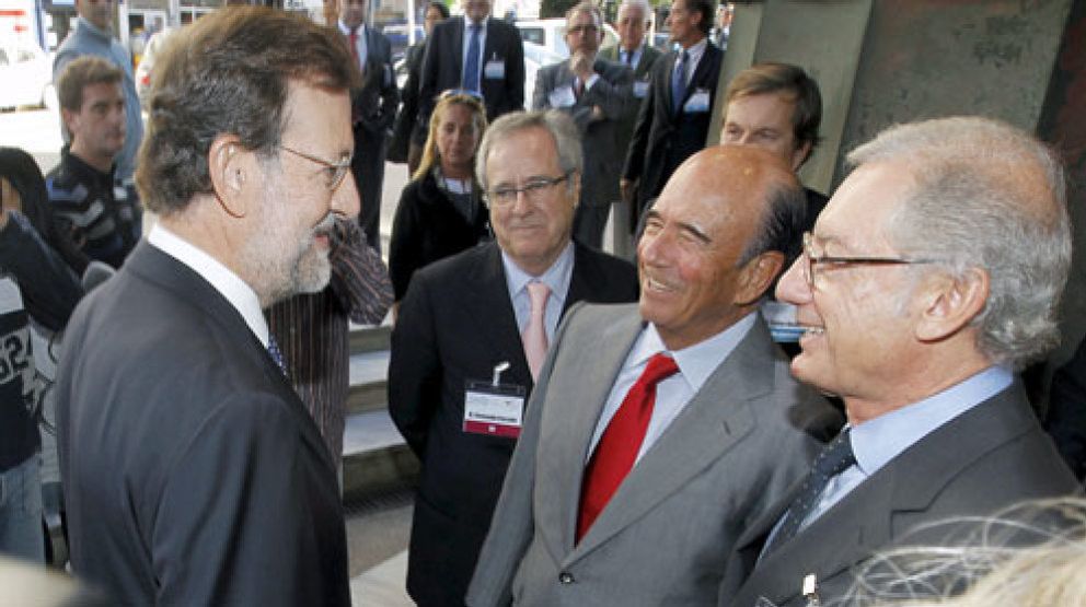 Foto: Emilio Botín cambia de discurso público y se desmarca de Zapatero