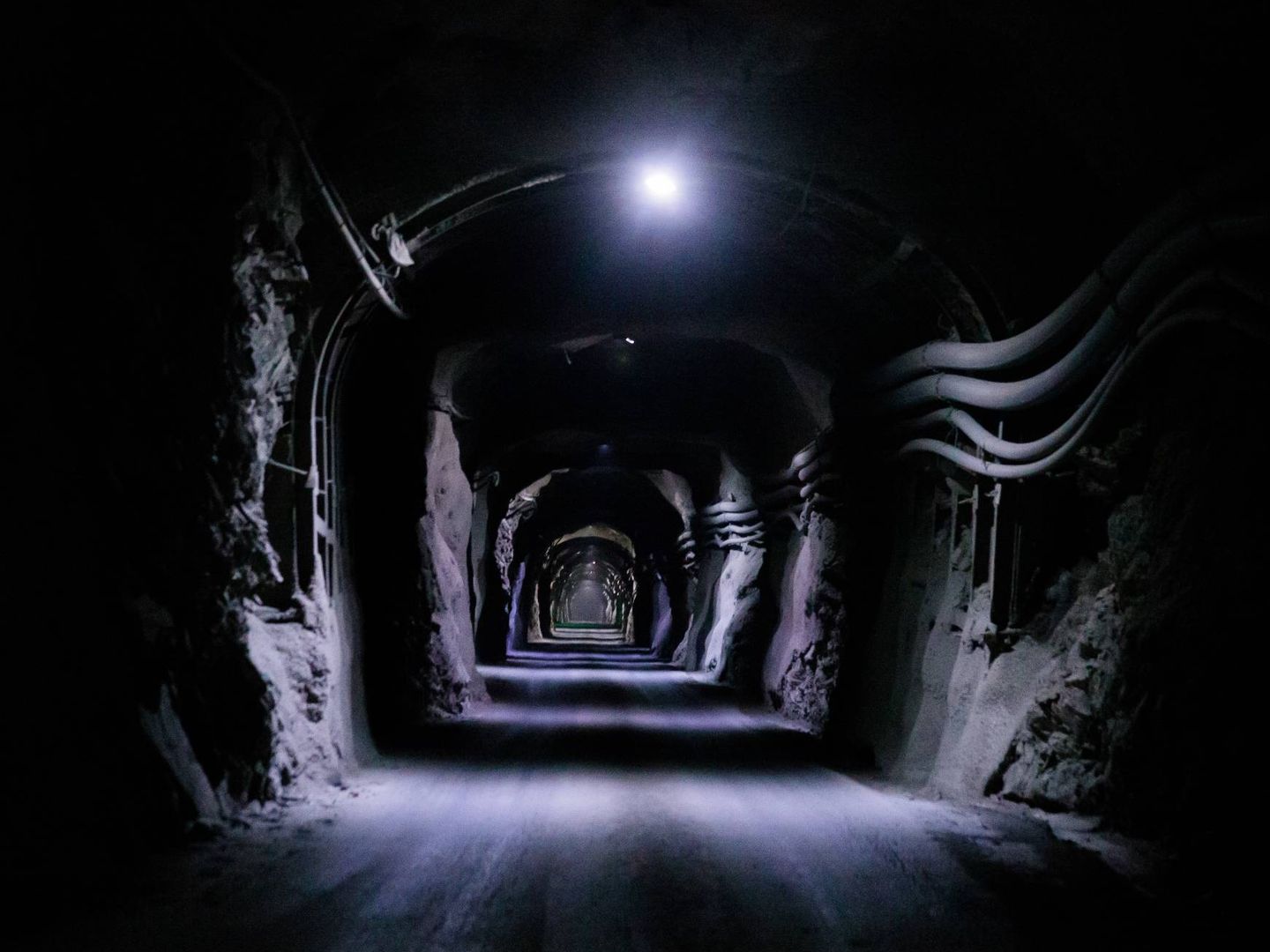 Interior de la mina de Sotiel. (Matsa)
