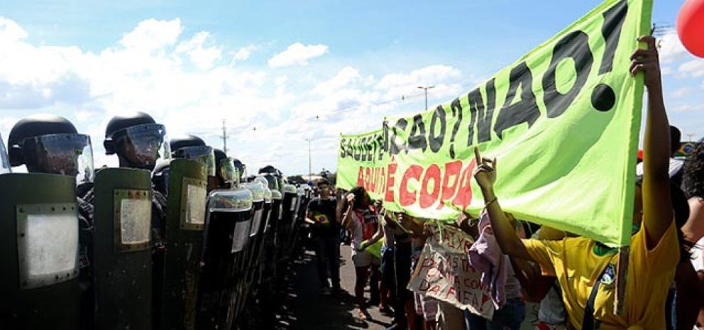 Foto: El pueblo brasileño sale a la calle ante la falta de 'Orden y Progreso'