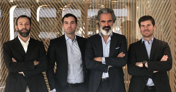 Foto: De izquierda a derecha, Alfredo Álvarez-Pickman, Pierre Danilowiez, Alex Matitia-Cohen e Íñigo Deus.