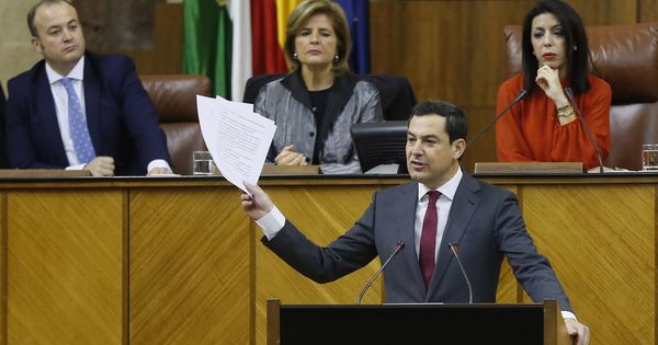 Foto: Juanma Moreno, nuevo presidente de Andalucía. (EFE)