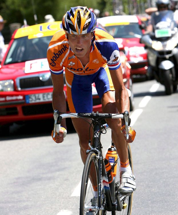Foto: Boogerd en el Tour de Francia de 2007 (Efe).