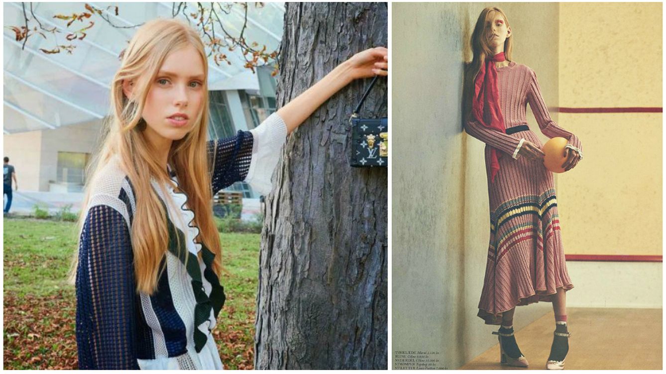 Foto: Luleika Ravn, a la derecha, en las fotos de 'Cover'. A la izquierda, su aspecto anterior