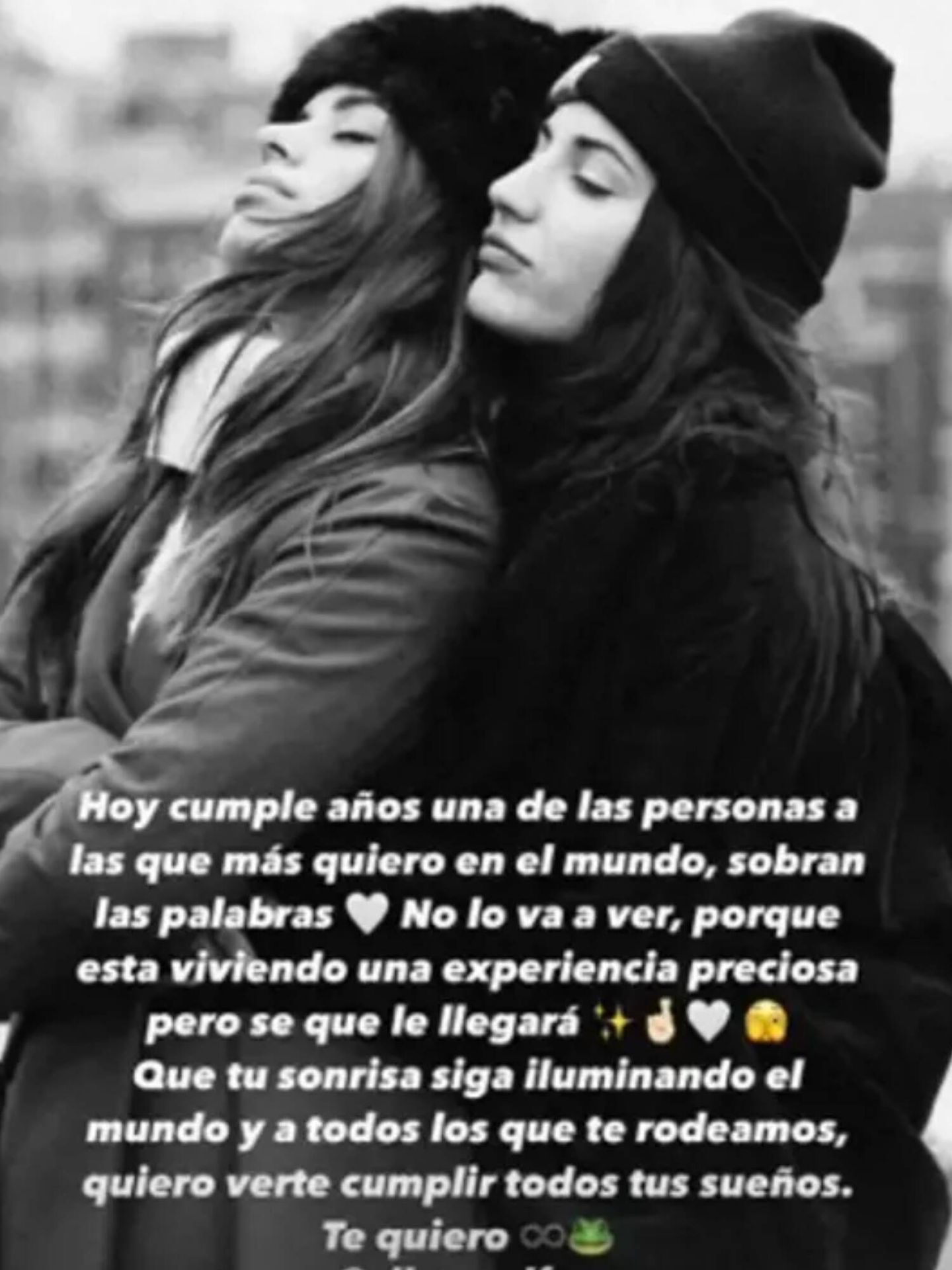 La felicitación de Dulceida a Alba Paul por su cumpleaños. (Instagram/@dulceida)