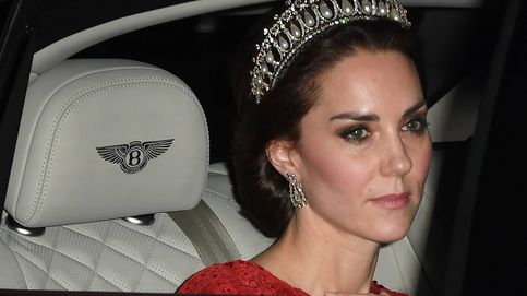 Kate Middleton, con un vestido de 3.000 euros y la tiara de Lady Di