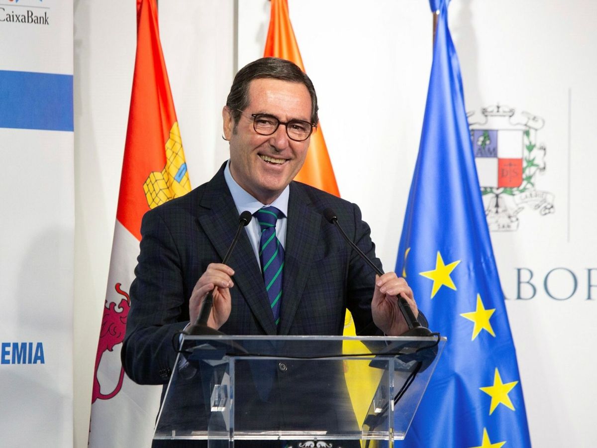 Foto: El presidente de la CEOE, Antonio Garamendi (EFE)