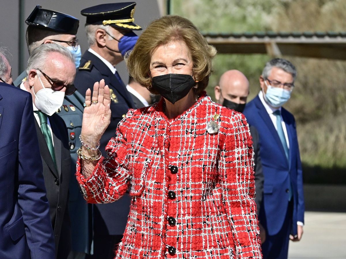 Foto: La reina Sofía, este lunes en Málaga. (EFE/Jorge Zapata)