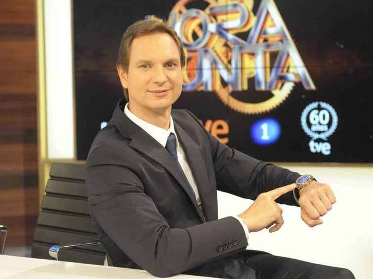 Foto: Javier Cárdenas, en 'Hora punta'. (TVE)