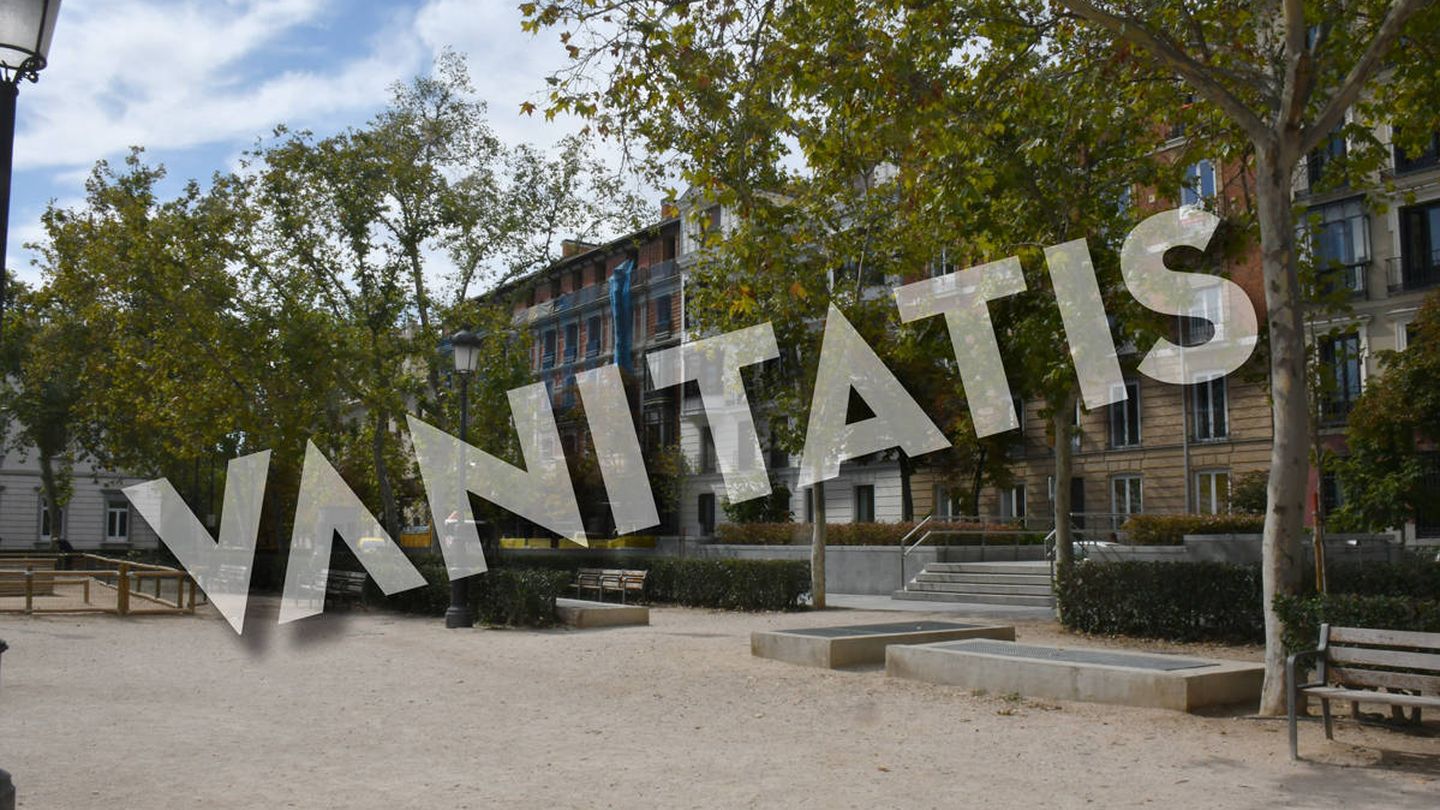 Plaza de la Villa de París, donde está la nueva casa de Marta Ortega. (Vanitatis)