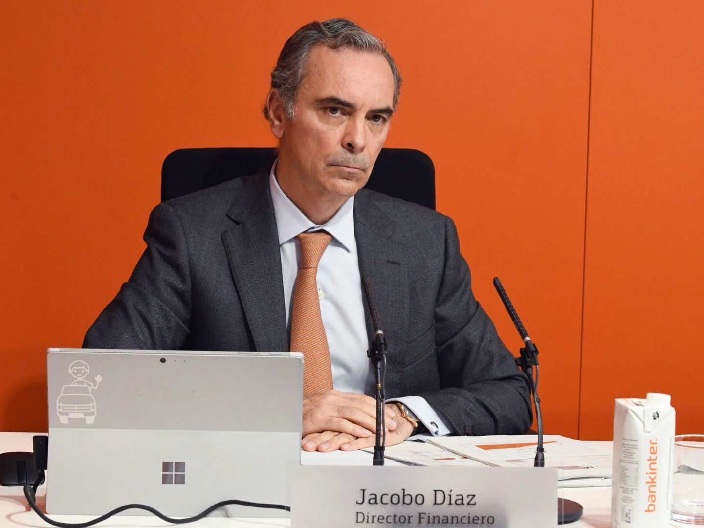 El director financiero de Bankinter, Jacobo Díaz. (EFE)