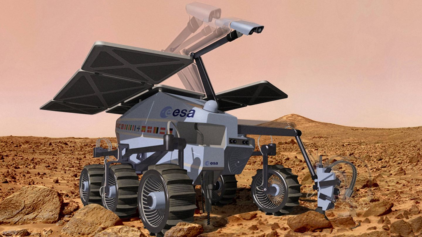 Rover de la ESA. (EFE)