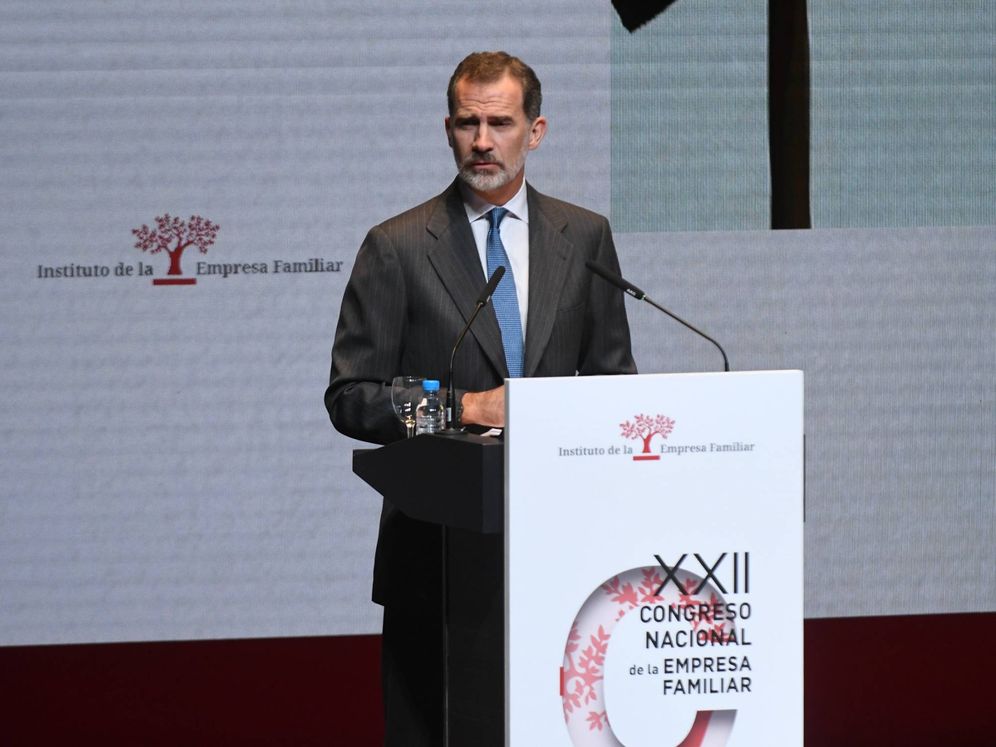 Foto: El Rey Felipe VI en la inauguración del XXII Congreso de la Empresa Familiar. (IEF)