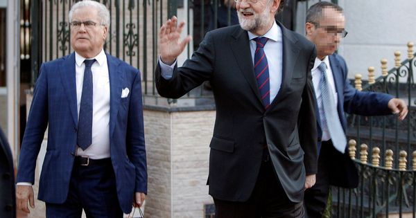 Foto: Mariano Rajoy en Santa Pola. (EFE)
