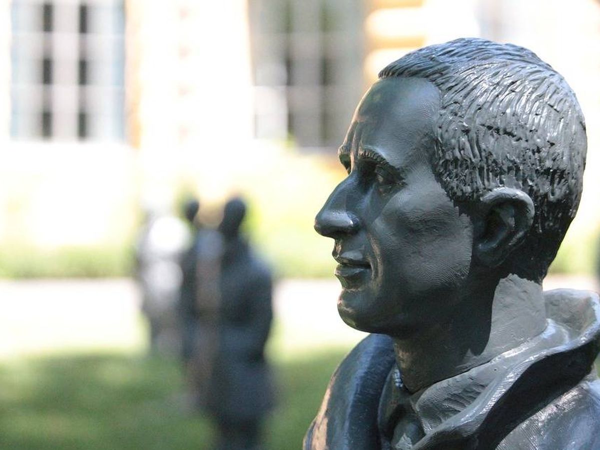 Foto: Estatua de Bertolt Brecht