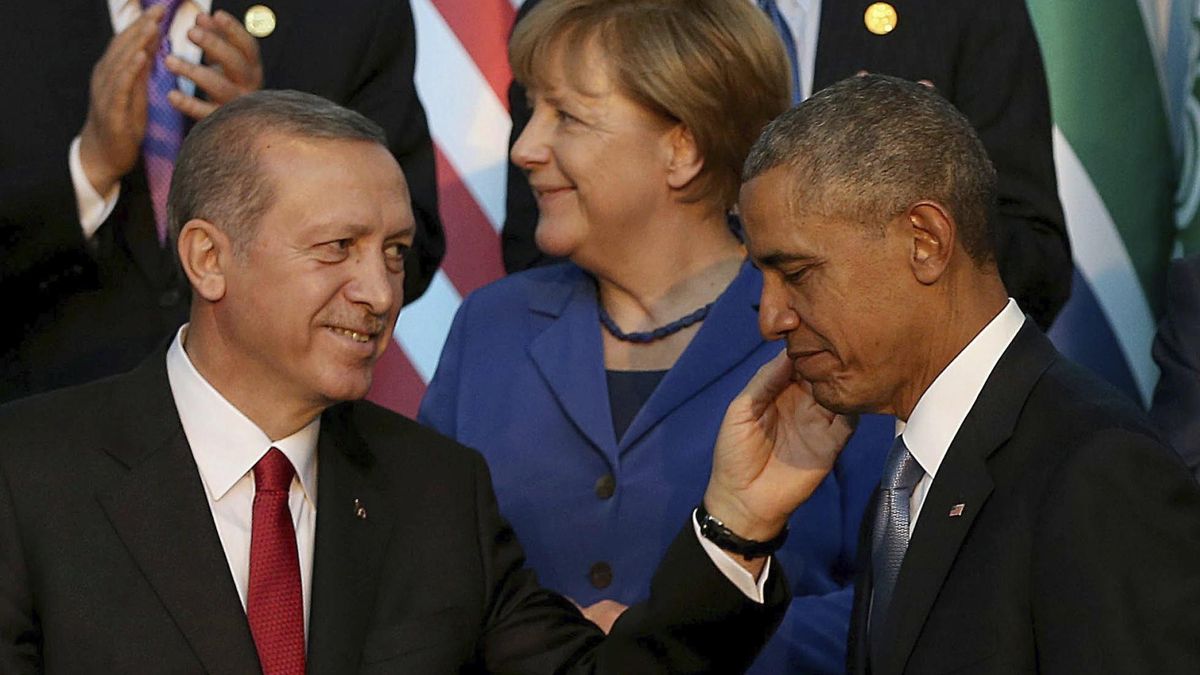 Obama apoya a Erdogan: "Turquía tiene derecho a defender su espacio aéreo"