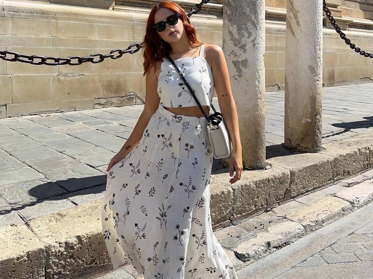 Foto: La influencer María Lozano ya tiene esta falda de la nueva temporada de Zara. (Instagram/marialzno_)