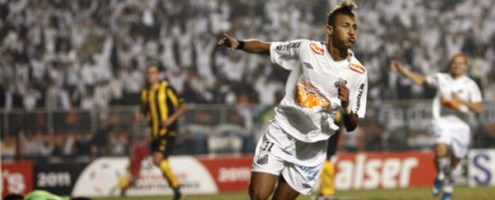 Foto: Neymar se erige en el héroe y convierte al Santos en el campeón de la Libertadores