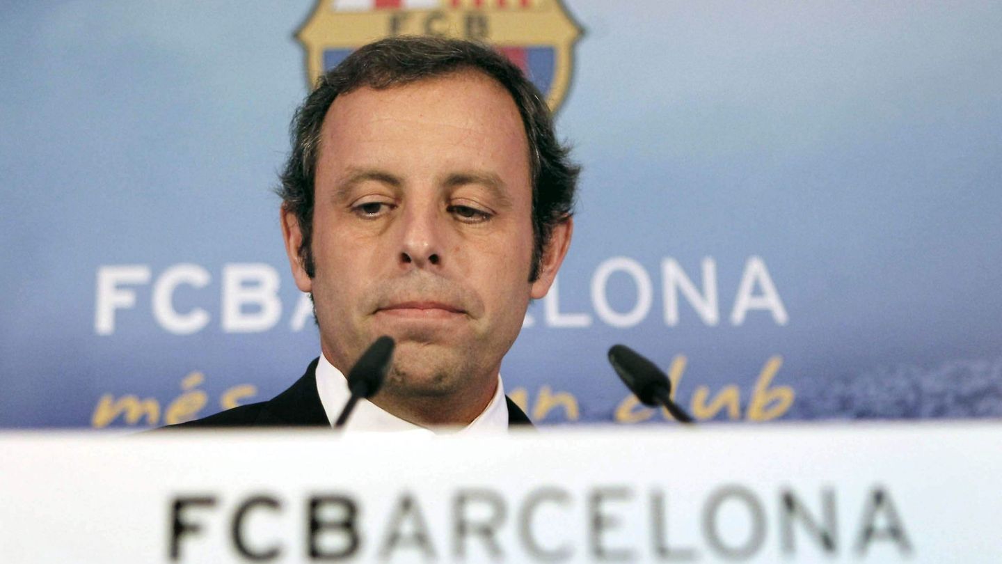 El expresidente del FC Barcelona Rosell. (EFE)