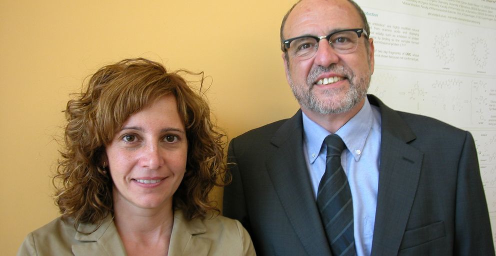 Teresa Tarragó y Ernest Giralt (Fotografía: Acc1ó).