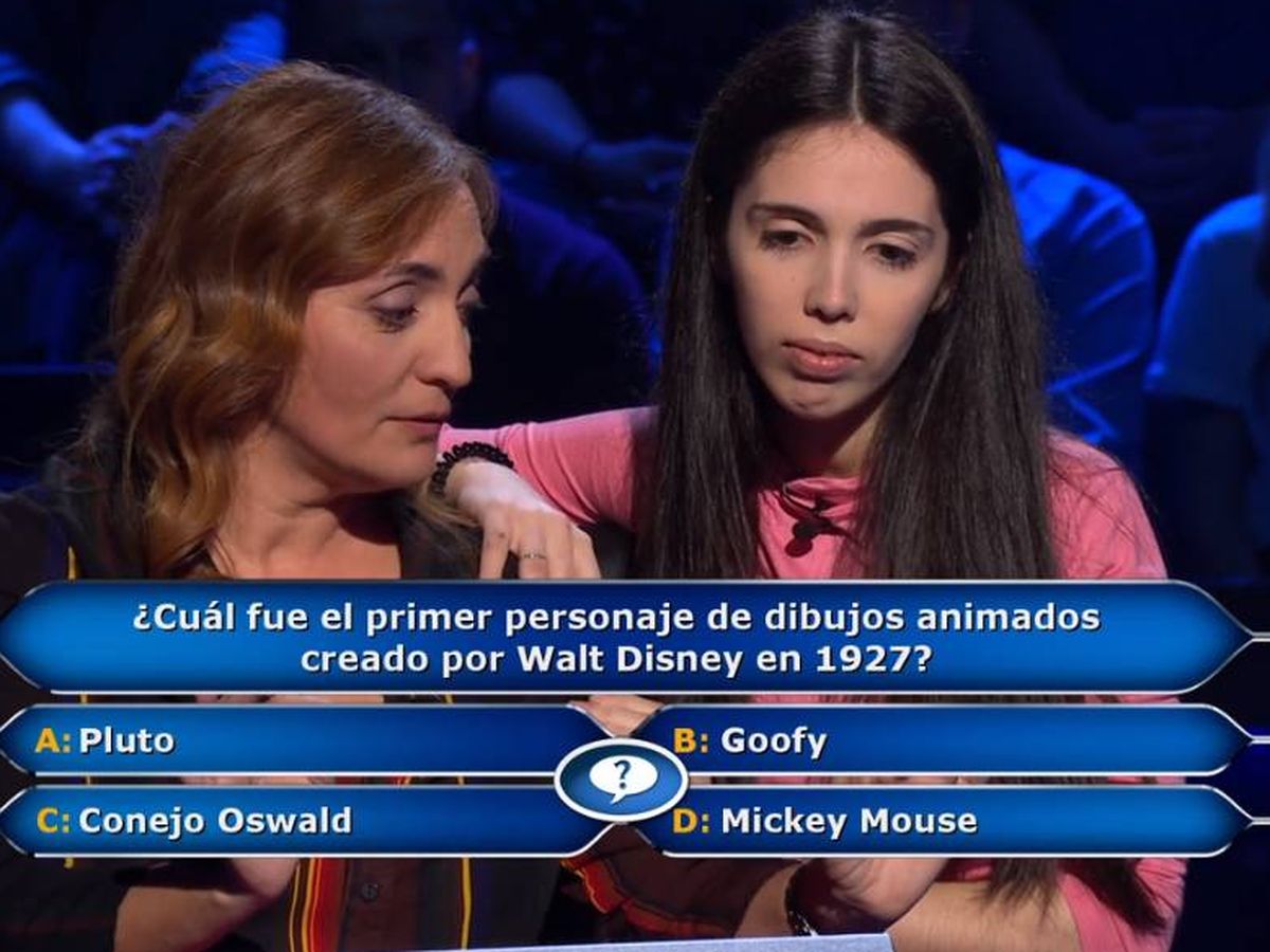 Foto: Laura y su hija en '¿Quién quiere ser millonario?'. (Antena 3)